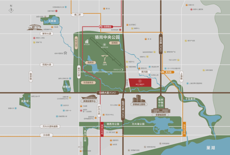 房周边配套-价格合肥琥珀星樾湾新(图1)